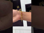 Load and play video in Gallery viewer, Beautiful bracelet with peacock design