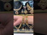 Load and play video in Gallery viewer, Beautiful nakshi bangles with gold finishing