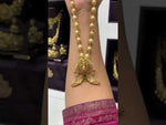 Load and play video in Gallery viewer, Beautiful beads haram with tiger nail design pendant
