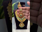 Load and play video in Gallery viewer, Traditional bottumala design with jadav kundan stone