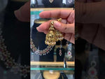 Load and play video in Gallery viewer, Stunning nakshi jumkhas with gold finishing