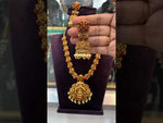 Load and play video in Gallery viewer, Traditional nakshi short haram with coral beads