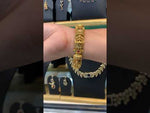 Load and play video in Gallery viewer, Traditional kada bangle with god Laxmi Devi motive