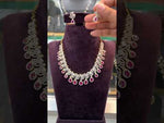 Load and play video in Gallery viewer, Beautiful victorian polish short necklace with green stone