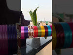Load and play video in Gallery viewer, Beautiful changeable colour bangles with 12 colours
