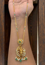 Load image into Gallery viewer, Beautiful chandraharam chain with krishna pendant