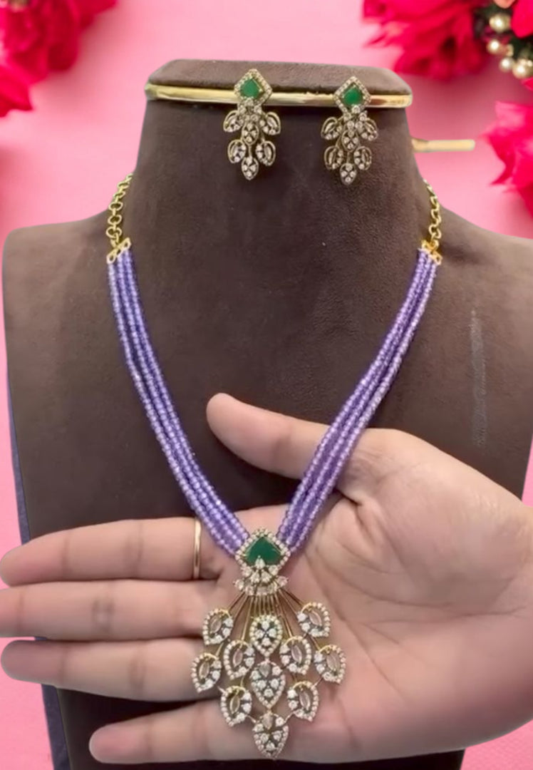 Beautiful beads chain with stunning pendant