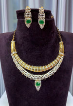 Load image into Gallery viewer, Beautiful victorian polish short necklace with two layer