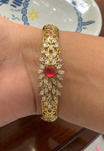 Load image into Gallery viewer, Beautiful Bangles with gold finishing
