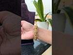 Load and play video in Gallery viewer, Traditional kada openable bangle with Laxmi Devi motive
