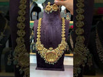 Load and play video in Gallery viewer, Traditional long nakshi haram with god Motive
