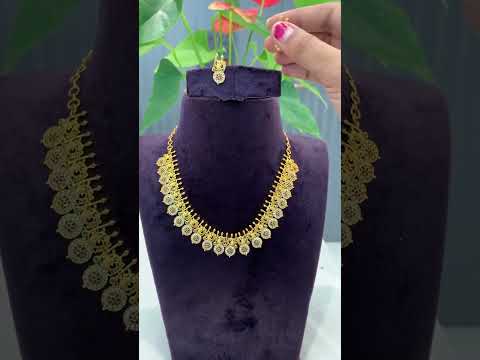 Traditional bottumala short necklace