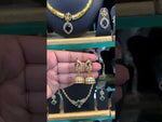 Load and play video in Gallery viewer, Beautiful mini jumkhas with peacock design
