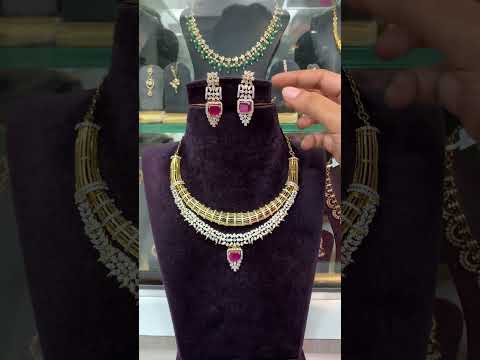 Beautiful victorian polish short necklace with two layer