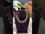 Load and play video in Gallery viewer, Simple short necklace with diamond replica