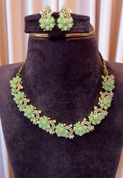 Beautiful party wear short necklace