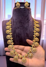 Load image into Gallery viewer, Traditional kasula haram with beautiful nakshi finishing
