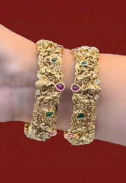 Beautiful bangles with Vinayaka motive