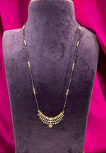Load image into Gallery viewer, Stunning black beads with uncut stone pendant perfect for any occasion
