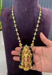 Beautiful beads haram with balaji pendant