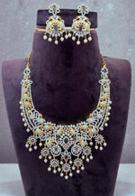 Load image into Gallery viewer, Beautiful gj polish short necklace with purple stone