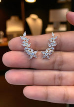 Load image into Gallery viewer, Beautiful earcuffs with diamond finishing
