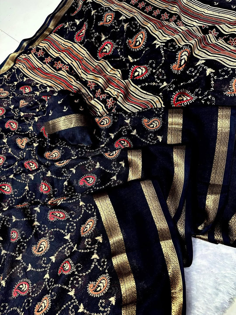 super premium georgette sarees.. UNIFORM design