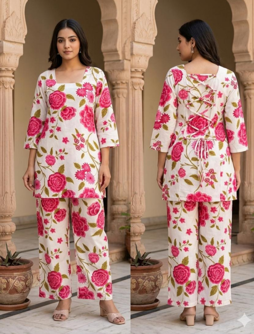 Mul cotton Night dress