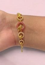 Load image into Gallery viewer, Beautiful bracelet with peacock design
