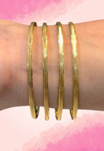 Load image into Gallery viewer, Stunning daily wear bangles with gold finishing
