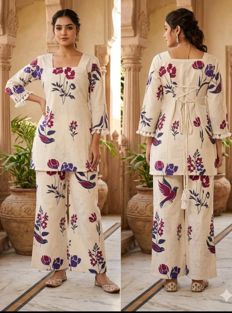 Mul cotton Night dress