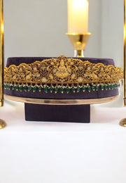 Beautiful hip belt vaddanam with God laxmi motive -perfect for any occasion