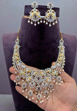 Load image into Gallery viewer, Beautiful gj polish short necklace with purple stone