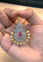 Load image into Gallery viewer, Stunning Gj polish tikka with green stone
