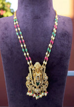 Load image into Gallery viewer, Beautiful beads haram with balaji pendant
