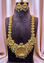 Load image into Gallery viewer, Traditional long nakshi haram with god Motive
