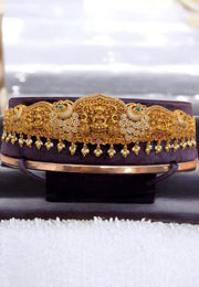 Traditional asta laxmi vaddanam with guttapusalu hangings